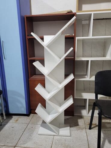 esyalari duzmek ucun yer: Kitab refi . Yenidir . ✅️ parlaq Ağ reng . keyfiiyetli materyaldan — 1