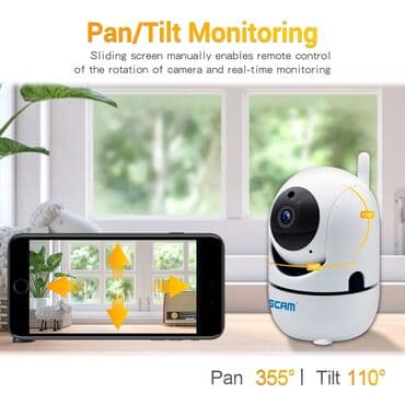 Videomüşahidə: Kamera ip Escam Tuya 1080 HD (Kamera wifi) Escam TY005 modeli Tuya — 3