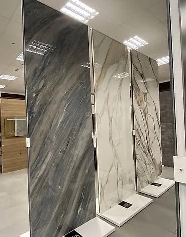 step deke: Böyük ölçülü porselen/keramoqranit plitələr – vanna otağı, duş — 3