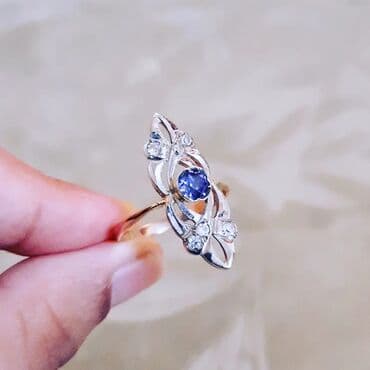 qedimi mirvari: Toy, Üzük, Sarı qızıl, 583 Əyar, Aleksandrit — 1