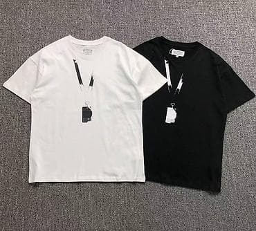 Aksesuarlar: Maison Margiela qısaqol t-shirt kolleksiyası - Model: Maison Margiela — 4