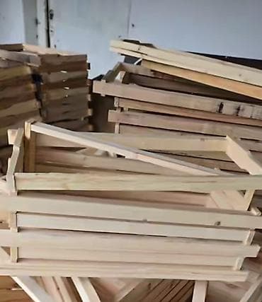 sandık: Taxta yeşik/çəkmə qutuları ünvan İsmayıllı rayonu - Material: təbii — 1