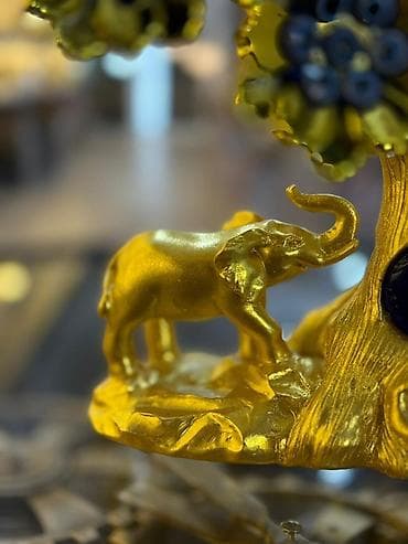 goz agaci: Fiqur, Metal, rəng - Qızılı — 2