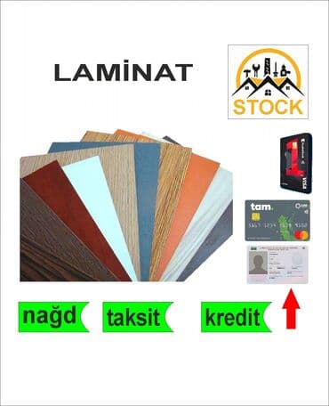 laminat topdan satis: Laminat, Sinif - 32, 8 mm, Pulsuz çatdırılma, Ödənişli quraşdırma, Zəmanətli, Kredit var — 1