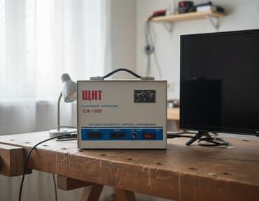 aftamat: İşlənmiş, Ev üçün, 1 faza, Gərginliy stabilizatoru, 220/110 V — 1