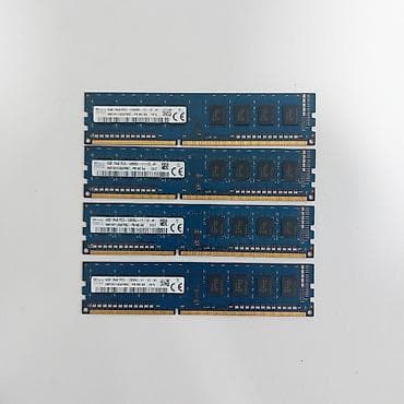 Operativ Yaddaş "DDR3 4x4GB 12800 1600Mhz SKhynix" ⭐Ram DDR3 PC3 4x4GB