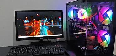 Masaüstü kompüterlər və iş stansiyaları: ​⚡ Tam Komplekt Oyun və İş Kompüteri (RGB Keys) - İdeal Vəziyyətdə! — 1