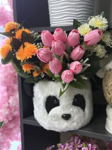 Ofis ləvazimatları: Məhsul: Süni gül buketləri və kompozisiyalar Təsvir: - Realistik — 8