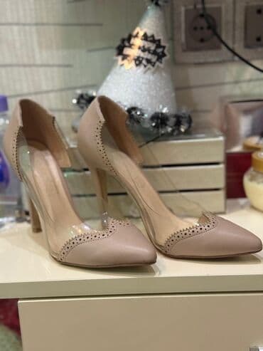 platforma mokasinlər: Qadın ayaqqabıları – 2 cüt 1) Yaşıl platformalı peep-toe - Rəng — 2