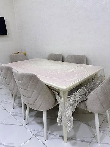 bag desti: Masa və 6 oturacaq 499 Azn satılır. Masa açılmır. Yeni kimidir hər — 1