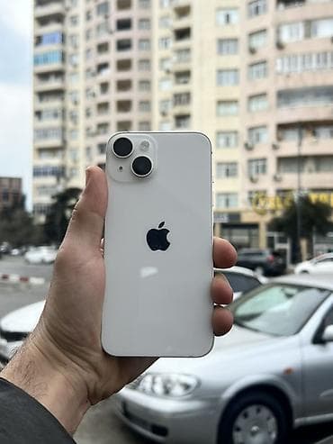 ayfon 22: IPhone 14, 128 ГБ, Белый, Беспроводная зарядка, Face ID — 1