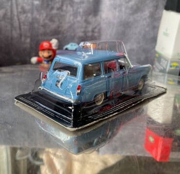 metbex tavan modelleri: Коллекционная модель VOLGA GAZ-22 blue 1962 DeAgostini Scale 1:43 — 9