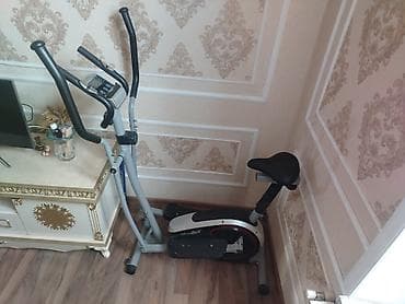 Elliptik/trenajor velosiped – evdə kardio məşqi üçün çoxfunksiyalı