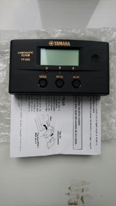 tüner: Gitara üçün elektron səs tənzimləyici. Təzə.1 ci şəkil, Yamaha — 1