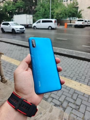 Redmi 9A, 32 GB, rəng - Göy, Zəmanət, Sensor, İki sim kartlı