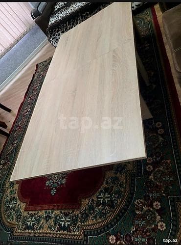 islenmis masalar: Qonaq masası, İşlənmiş, Transformer, Laminat, Dördbucaq masa — 2