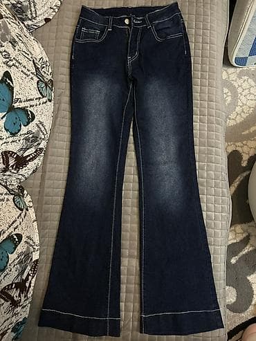 parça şalvar: Qadın şalvar və cins şalvar dəsti Bir-bir satılır, amma hamısını — 3