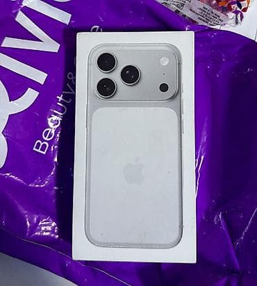 ıphone 16 e: IPhone 17 Pro, 512 GB, Matte Silver — 1