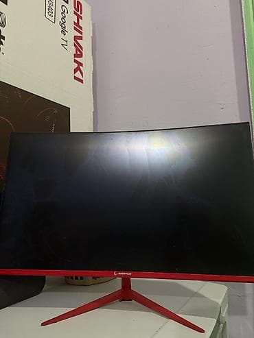 Monitorlar: Rampage kavisli oyun monitoru - Marka/model: Rampage (arxa hissədə — 1