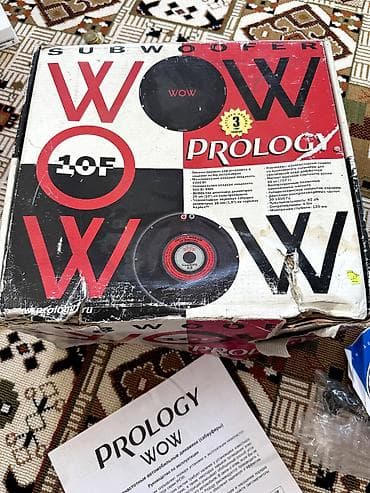 kalonka balaca: Prology WOW 10F avtomobil subvuferi təp təzədi effekti əladı — 2