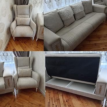 2 el divanlar: İşlənmiş, Divan, 2 kreslo — 1