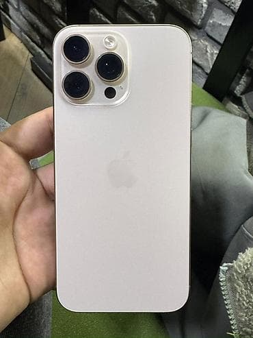 iphone 3gs: IPhone 16 Pro Max, 256 GB, Qızılı, Simsiz şarj, Face ID, Sənədlərlə — 1