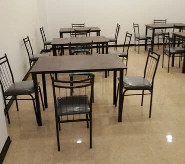 барные столы и стулья: Stullar ilə, Dördbucaq masa, 4 nəfər, Azərbaycan, Zəmanətli, Kredit yoxdur, Ödənişli quraşdırma — 7