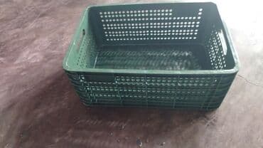 konteynerlərin satışı: Plastik delikli yeşik/çalma səbət - Material: möhkəm plastik - — 1