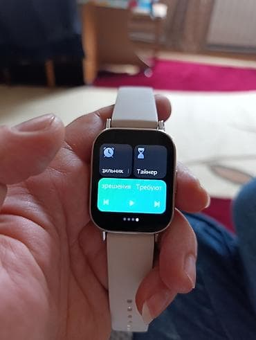 saatlar 2020: Yeni, Smart saat, Redmi, rəng - Ağ — 4