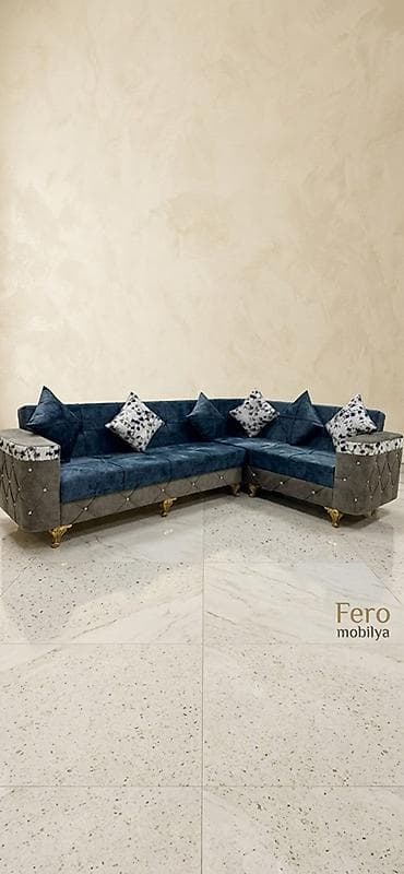 quxna divan: M🛋️ 280×200 ÖLÇÜDƏ YENİ MODEL KÜNC DİVAN ✨ Müasir və rahat dizayn 🪑 — 1