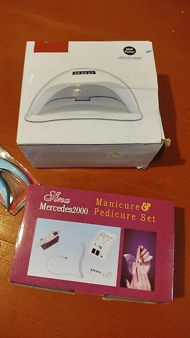 dırnaq kursu: Manikür və pedikür üçün tam profesional dəst Komplektə daxildir: - — 2