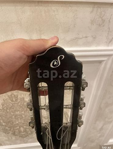 gitara klassik: Klassik akustik gitara – Start by Giannini (model: C-14 BK) - Korpus — 2