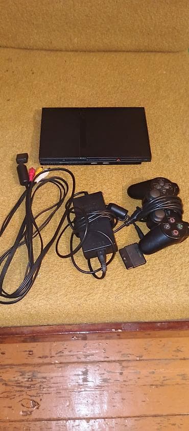 samsung adapter: PlayStation 2 Slim (SCPH-77008) oyun konsolu komplekti Komplekt: - — 1