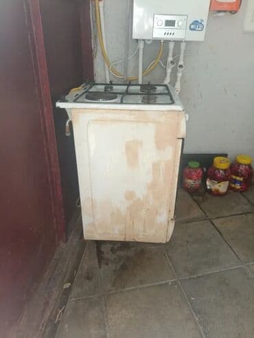 mətbəx ucun qaz: Plitə Qazlı, Ayrıca dayanan, 4 gözlü — 4