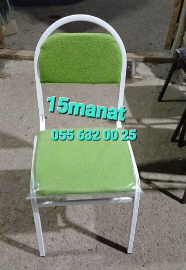 metbex ucun stol stullar: Metal, Azərbaycan, Parça, Pulsuz quraşdırılma, Zəmanətli, Kredit yoxdur — 19