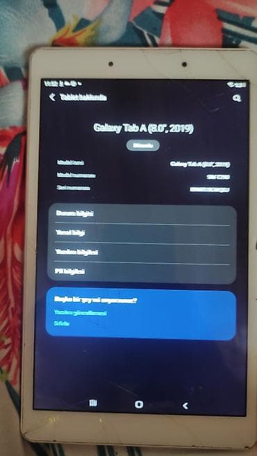 samsung s20 bts: Samsung Galaxy Tab A (8.0", 2019) planşet - Model: Galaxy Tab A 8.0 — 1