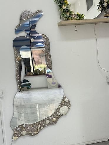 ev guzgu: Güzgü Divar üçün, Dekorativ, Əl işi — 6