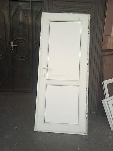 Hamam üçün İşlənmiş Plastik qapı 80x205 sm Çərçivə ilə, Ünvandan götürmə — 7