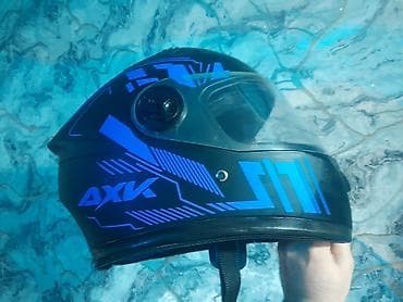 kros motor: Salam Şəkildə gördüyünüz kask satılır Təzədir az işlənib cızıqı — 3