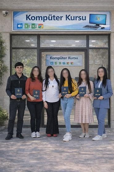 Kompüter kursu: Adobe Photoshop, Microsoft Office, Microsoft Windows, Evə gəlməklə, Fərdi, Onlayn