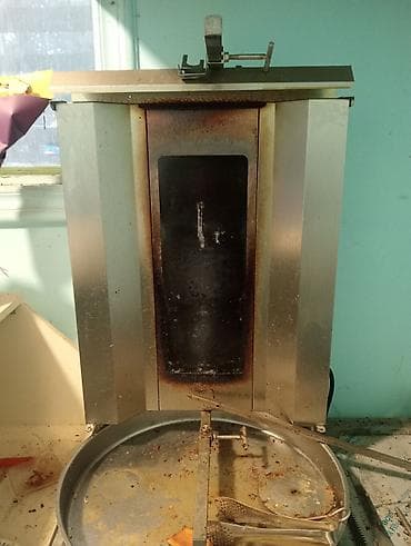 Doner/Kebab şişi üçün şaquli qızdırıcılı ızgara aparat - Material