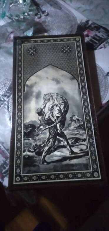 Alfa Romeo: Ağacdan hazırlanmış ikitərəfli oyun dəsti - Qapaqlı taxta korpus, əl — 1