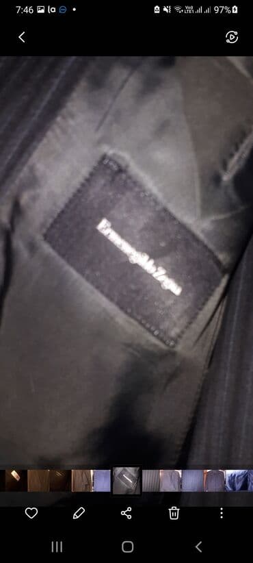 Kostyumlar: Kostyum, Demisezon, Louis Vuitton, 3XL, rəng - Göy — 2