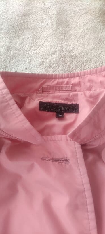 pencekler: Plas matrialinda pencək,pembe reng.az geyinilmis. 36-38 olcu — 2