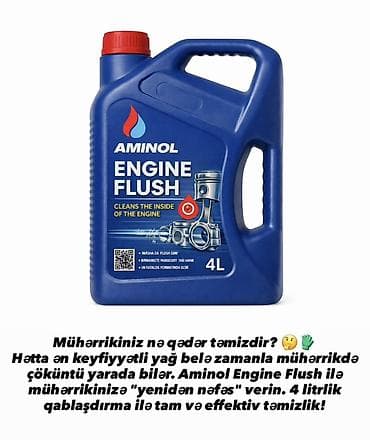 Mühərrikinizi daxildən yeniləyin! 🧼⚙️ Hətta ən bahalı yağ belə zamanla