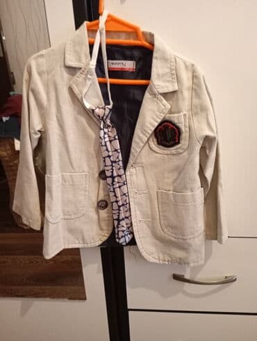 qızlar üçün məktəb formaları: Oğlan uşağı üçün geyim dəsti – bir neçə model - Ağ xırda naxışlı — 5