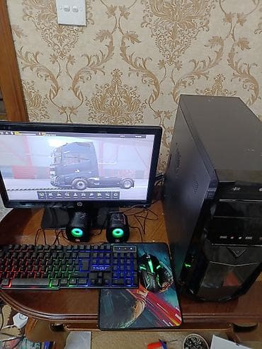 masaustu komputer kredit: Gaming stolüstü kompüter seti. - Prosessor: Intel Core i5-3330, 3.00 — 7