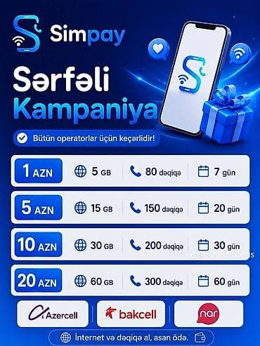 azercell operator: Simpay – Sərfəli Kampaniya Bütün mobil operatorlar üçün keçərlidir — 1