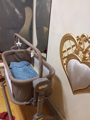 iwlenmiw mebel: Oğlan və qız üçün, Yeni, Dördbucaq, Beşik, Dəstsiz, Matras ilə, Yellənmə mexanizm ilə — 1