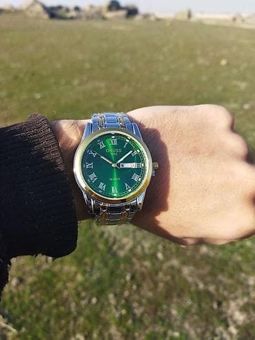 telofon saat: Yeni, Qol saatı, rəng - Yaşıl — 1